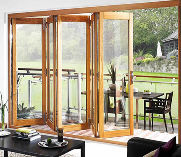Thi công cửa nhôm kính xếp gấp tại Hải Phòng