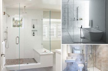 Vách tắm kính mở tại Hải Phòng