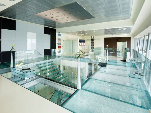 lắp kính cường lực tòa nhà tại hải phòng