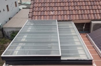 Mái kính giếng trời Hải Phòng