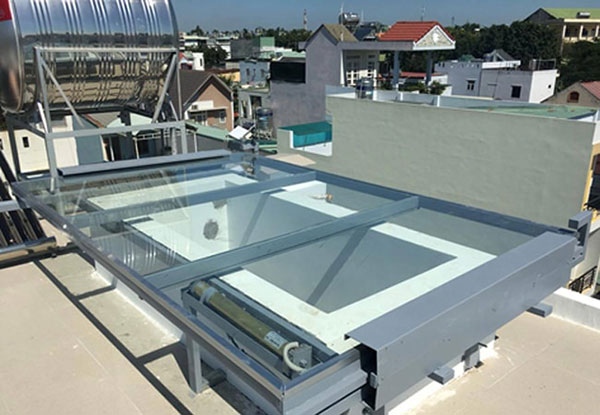 Mái kính giếng trời uy tín Hải Phòng