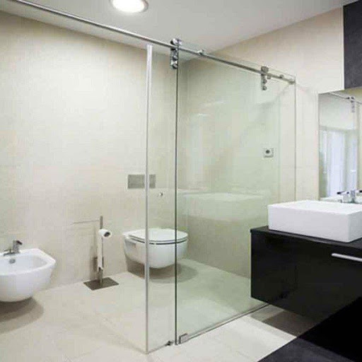 Phòng tắm kính cửa trượt Hải Phòng