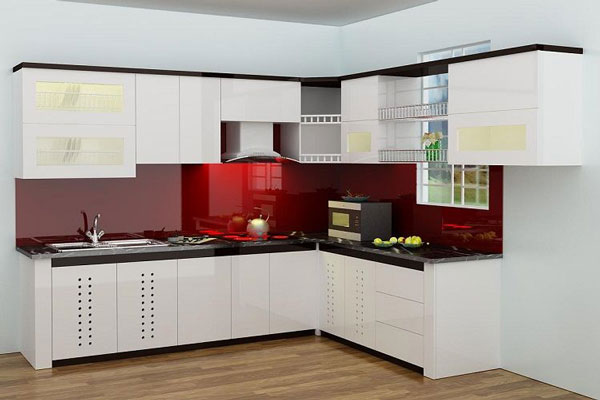 Chọn kính màu ốp bếp cho hợp phong thủy