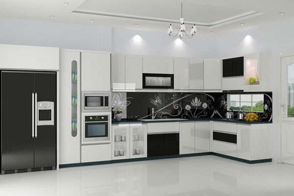 Lựa chọn kính màu ốp bếp hợp với cung mệnh