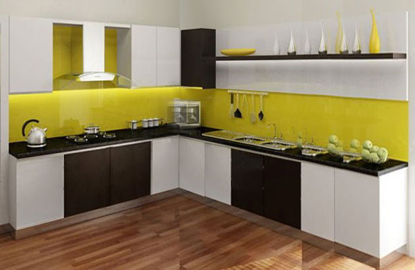 Lựa chọn kính màu ốp bếp thế nào cho hợp phong thủy