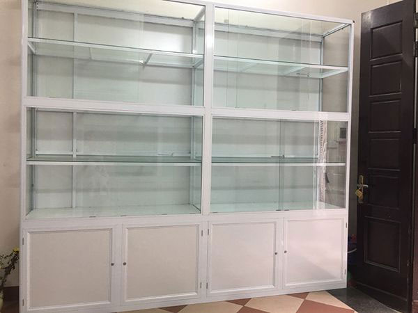 Làm tủ kính theo yêu cầu tại Hải Phòng