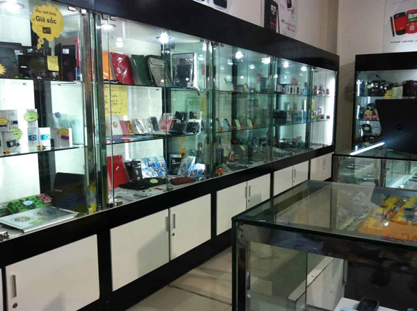 Thi công tủ kính tại Hải Phòng