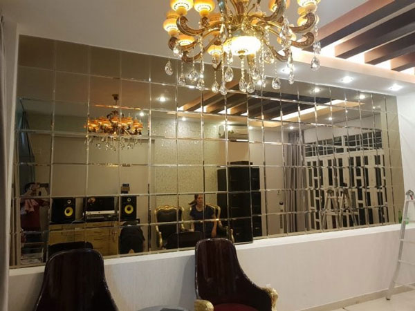 Lắp đặt kính trang trí tại Hải Phòng