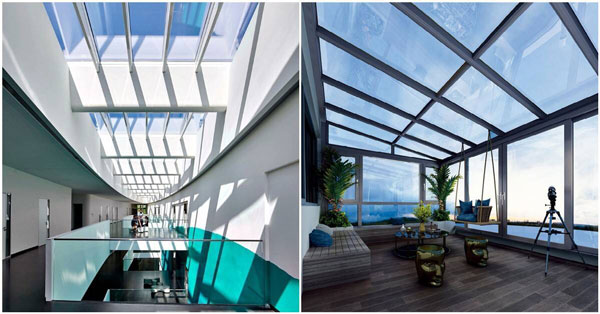 Nên dùng mái kính cường lực hay máu kính dán an toàn